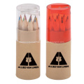 Promotional Colored Pencils in Tube With Sharpener